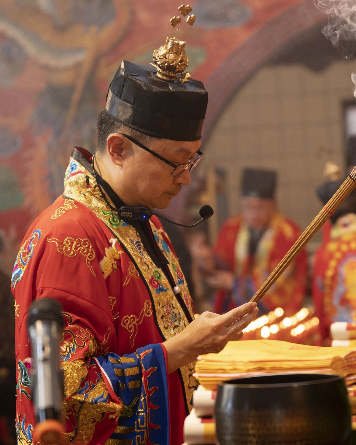 行法如儀，散發祝福的願力